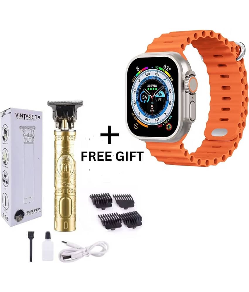 wagari Smartwatches Multicolor Cordless Beard Trimmer With 60 minutes Runtime