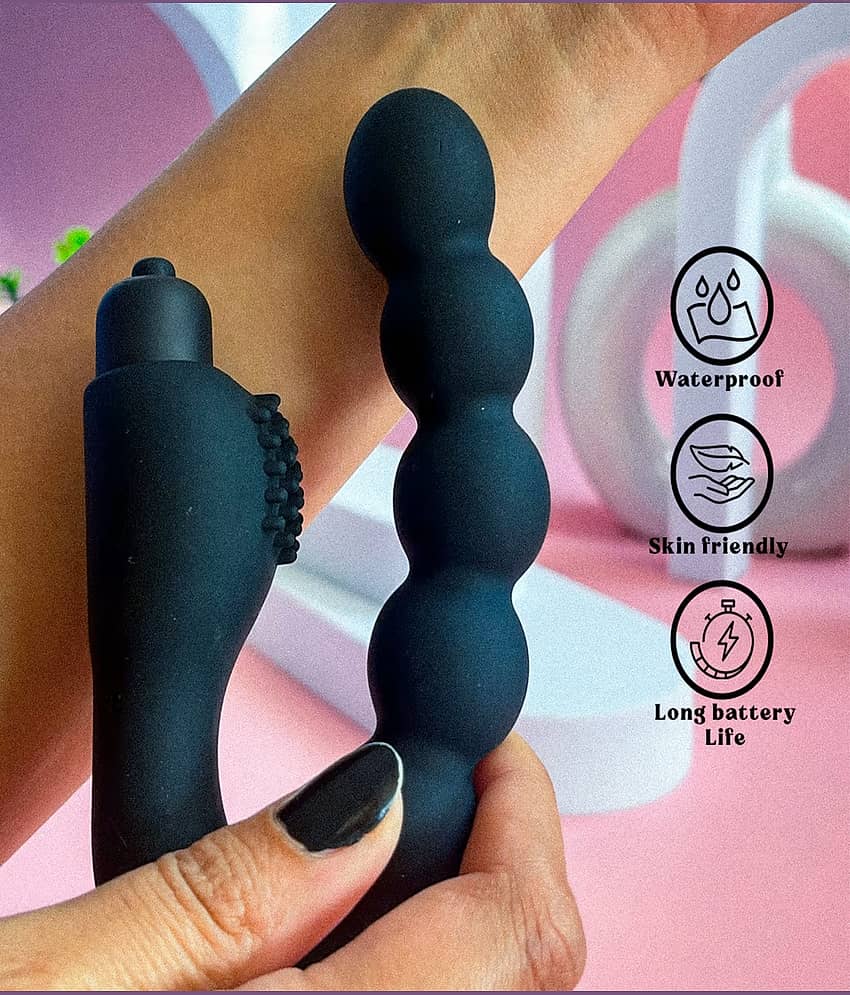 Abhyanga Flexable Nato Massager For Relax And Pain Relief - Black (Pack Of 1)