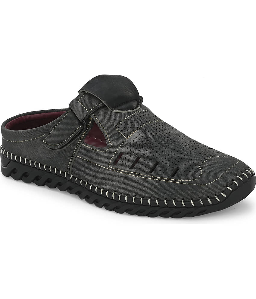 Leeport - Black Men's Sandals