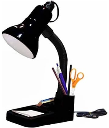 ZESTRUM Black Study Table Lamp ( Pack of 1 )