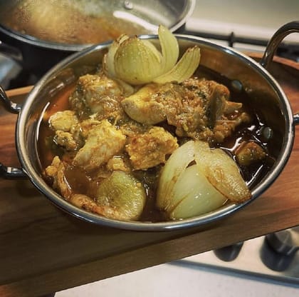 Chicken Do Pyaza