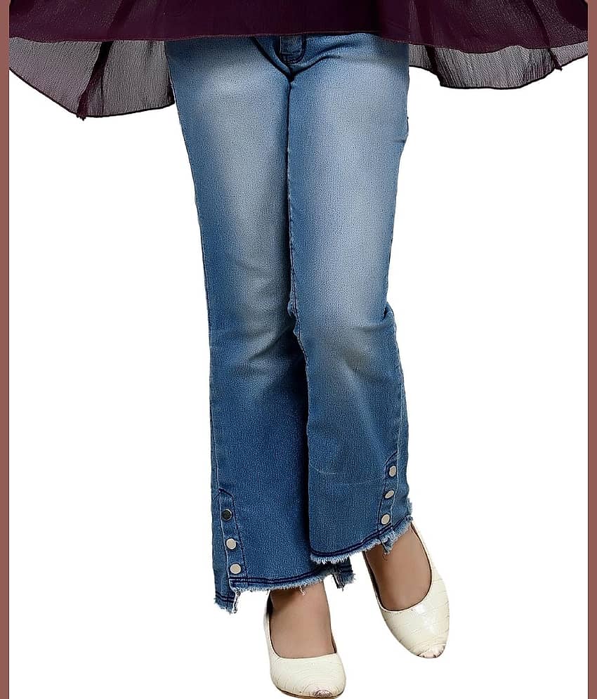Arshia Fashions Girls Denim Regular Fit Jeans