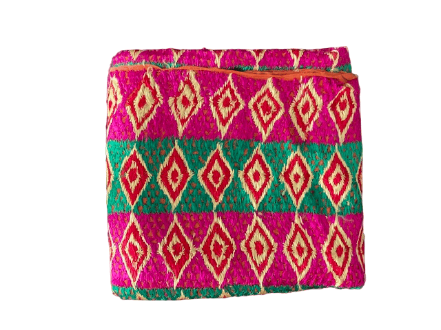 Phulkari Pure Chinon Dupatta