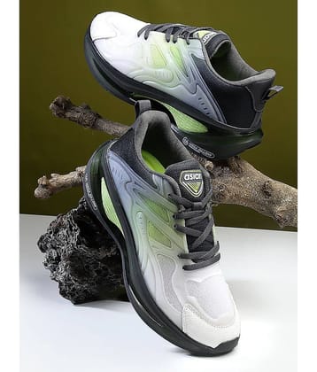 ASIAN NIGHTGLOW-02 Dark Grey Men's Sports Running Shoes