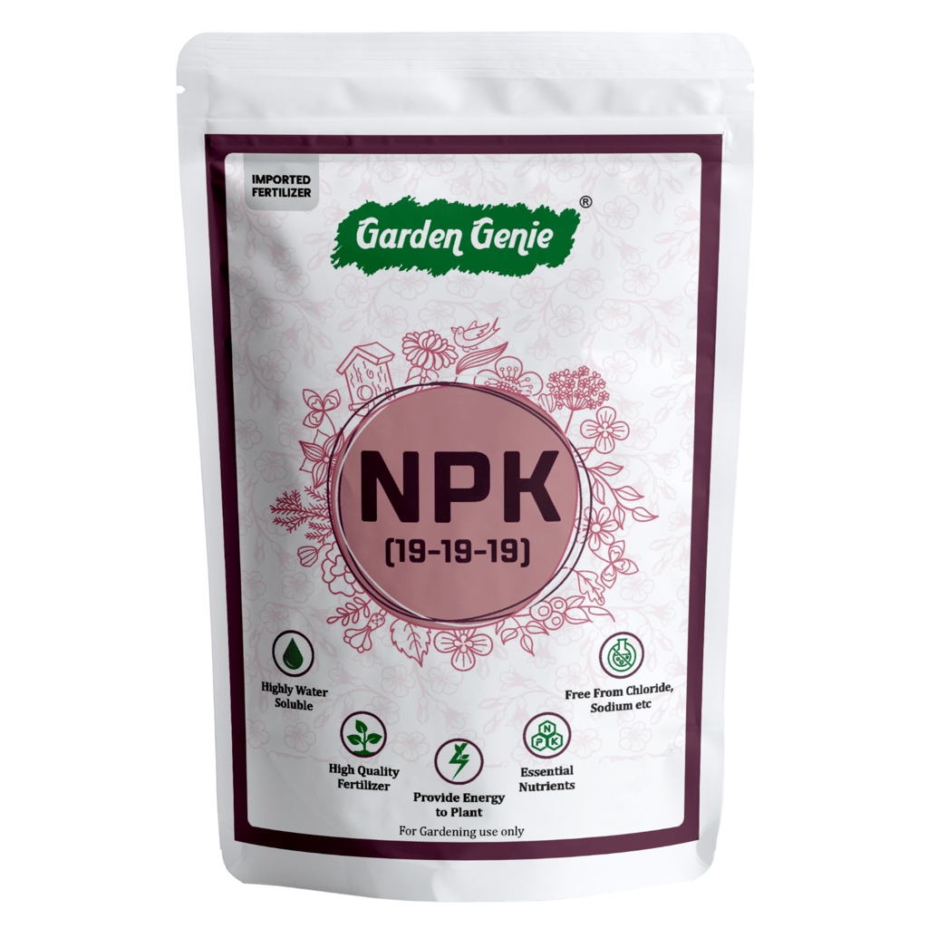 Garden Genie Npk 19 19 19 Fertilizer For Plants 380g I 100% Water Soluble I Complete Plant Food For Gardening, Growth Boost and Flowering, Powder