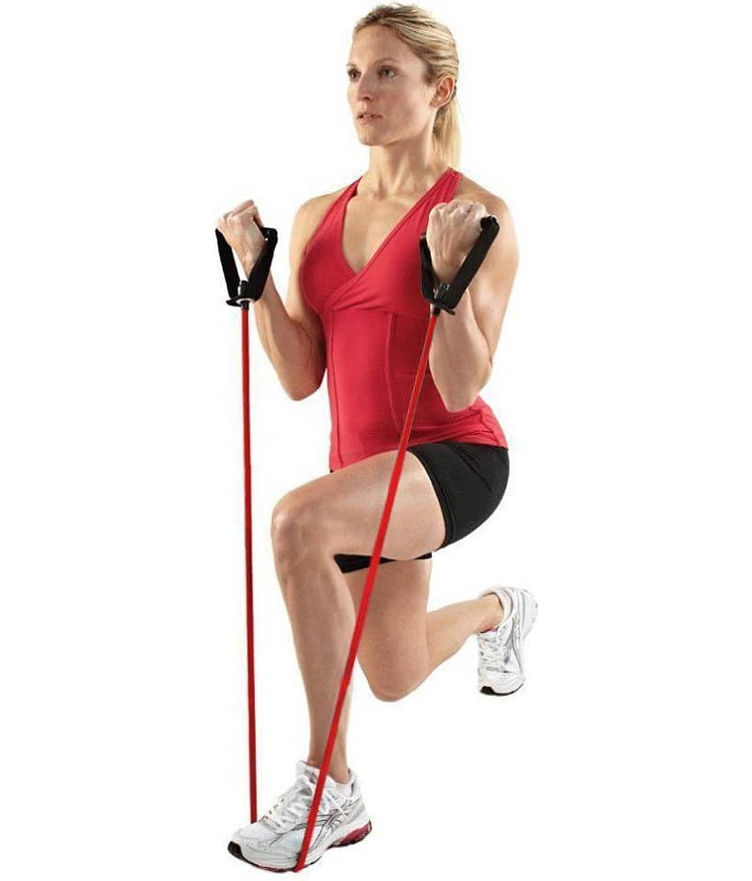 House Of Quirk 5 ft Gym Ropes,Yoga/ Pilates Bands