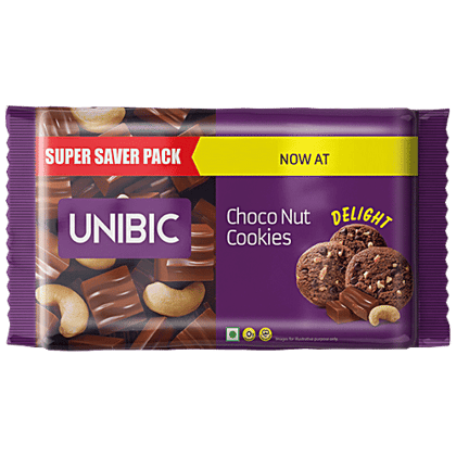 UNIBIC Choco Nut Cookies, 500 g