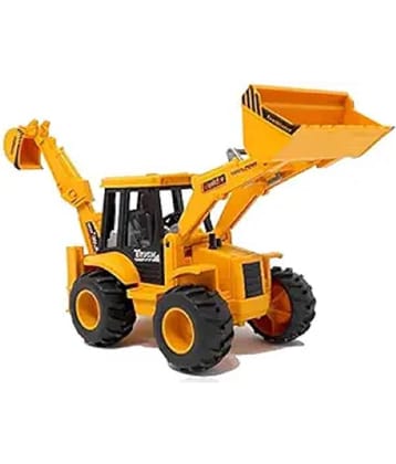 FEDIFU  Plastic Construction Loader Truck Vehicles for Kids - Building Vehicles Engineering Toys for Toddlers - High-Speed Friction Excavator Toy