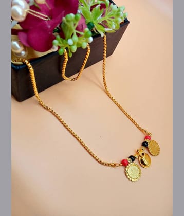 JIPPA Golden Mangalsutra ( Pack of 1 )