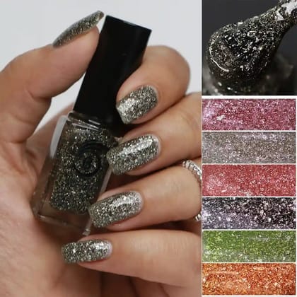 CRUSHED METALLIC FOIL NAIL POLISH - BNP03