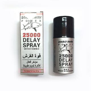 deadley shark 25000 spray