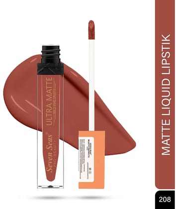 Seven Seas Ultra Matte BOLD,VIVID,SMOOTH The Luxurious Smooth Lipcolor Liquid Lipstick(Monza-1)