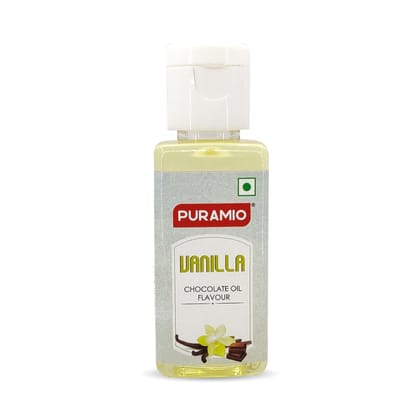 Puramio Chocolate Oil Flavour - Vanilla, 30 ml
