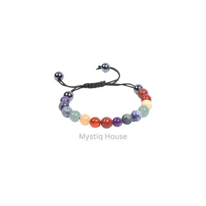 7 Chakra Adjustable Bracelet