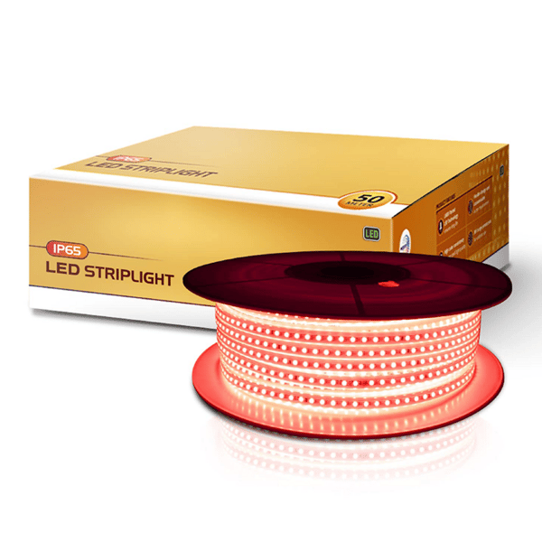 Wipro Garnet 50 mtr LED Strip Light (Water Proof), Red