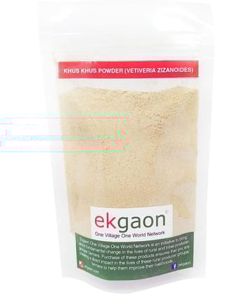 Ekgaon Khus Khus Powder (Vetiveria zizanoides) 200 gm