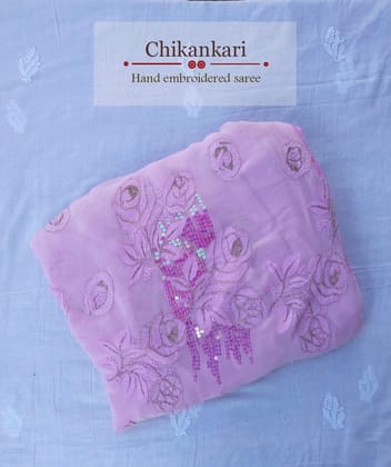 Kota Cotton Saree Purple 