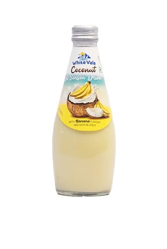 White Vale Banana Coconut Milk Drink 290ml