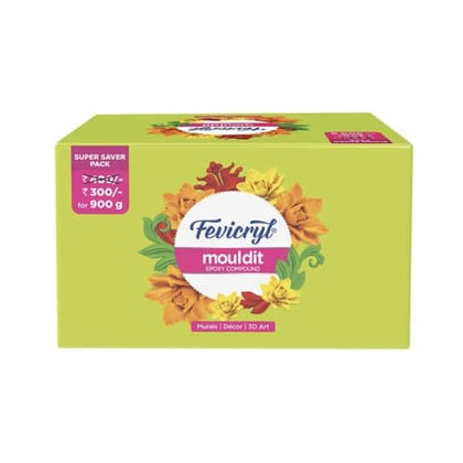 Pidilite Fevicryl Mouldit (Choose Size)-900 GMS