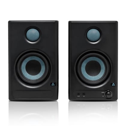 Audio Array AM-S1 BT v5.3 |Professional 4" Studio Monitor Speaker Pair| 60W Class D Amplification,Woven Composite Woofer,1" Silk-Dome Tweeter,EQ Controls|Music/Monitor Mode, Aux, HDMI, USB C, TRS, RCA Audio Array AM-S1 BT v5.3 |Professional 4" Studio Mon