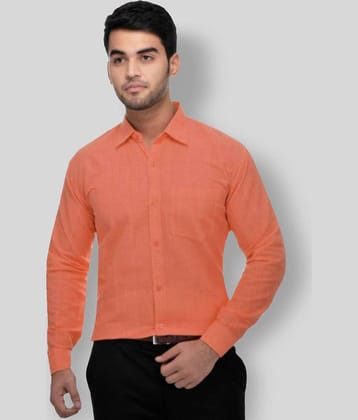 DESHBANDHU DBK - Orange Cotton Regular Fit Men's Formal Shirt (Pack of 1)