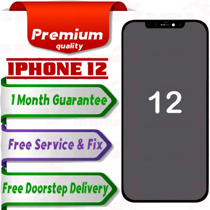 Apple iPhone 12  (display glass combo folder) Mobile Display LCD Screen With Touch