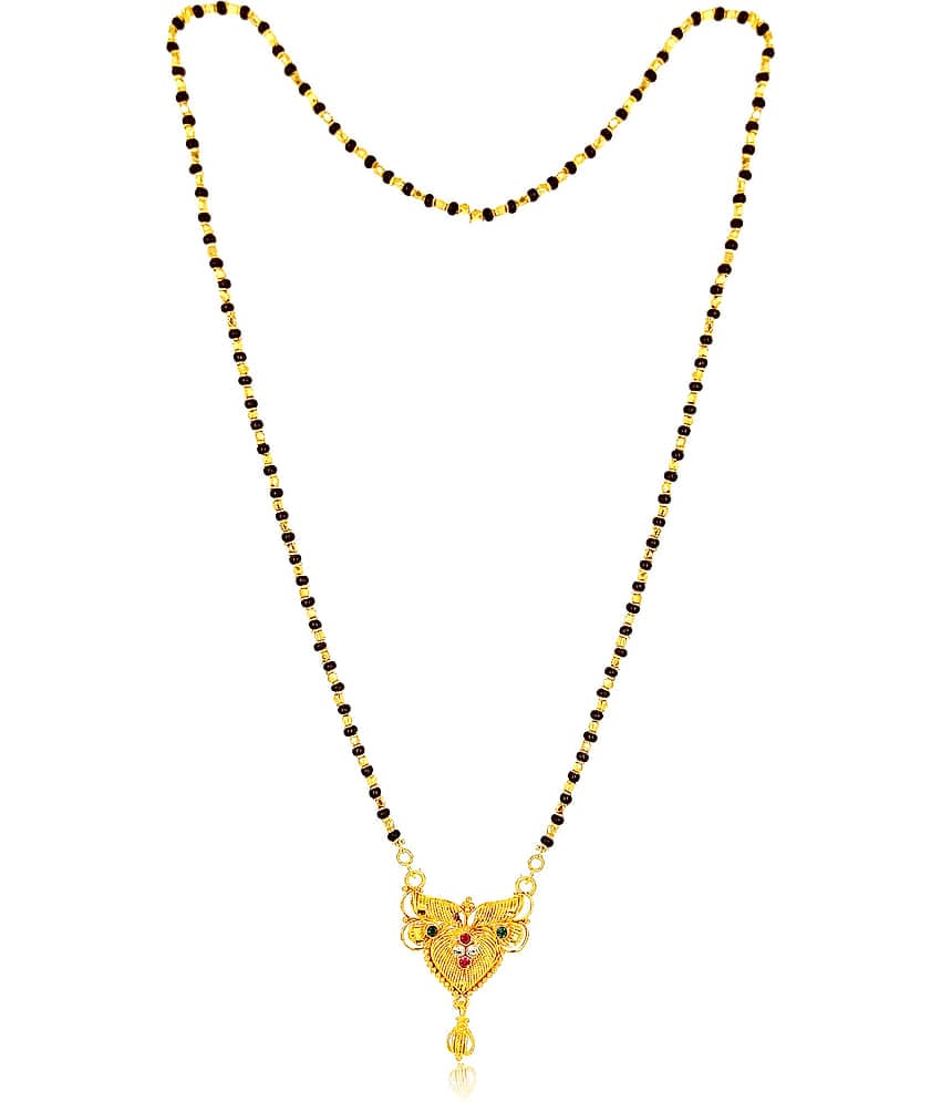 KRIMO Gold Plated Letest & Designer Mangalsutra For Women-100297