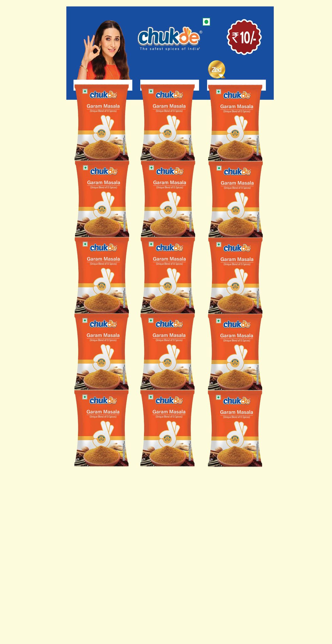 Chukde Garam Masala Powder Hanger Rs 10