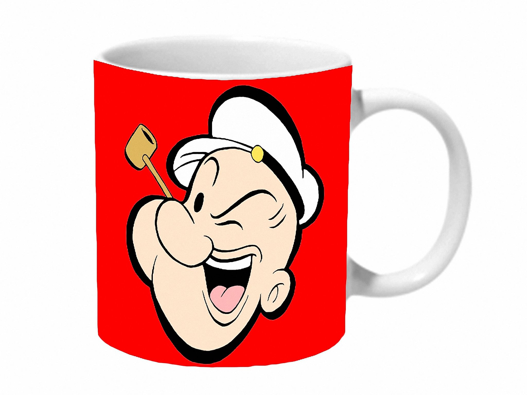 Multicolor Popeye Ceramic Mug