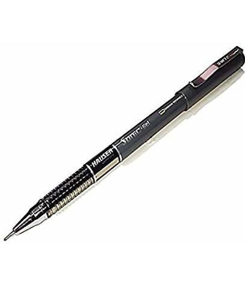 HAUSER Sonic Water Proof Gel Pen (Pack of 20, Black)
