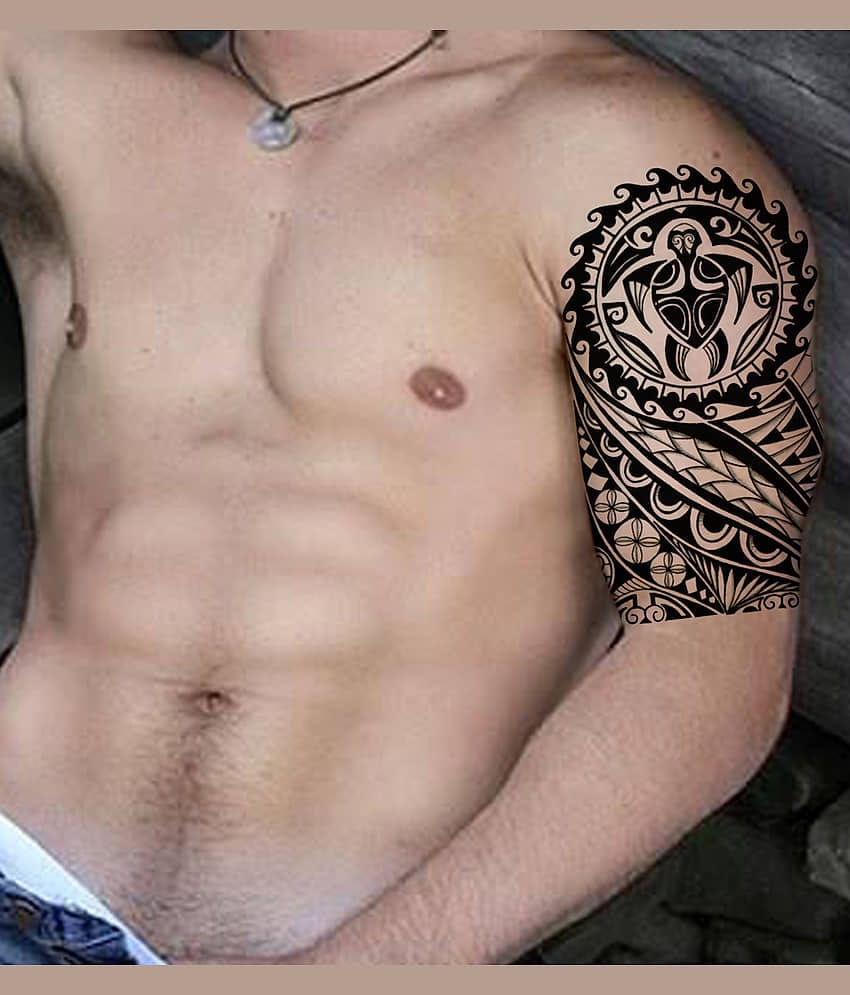 The Canvas Arts Realistic Look Waterproof Temporary Tattoo Sticker Body Tattoo
