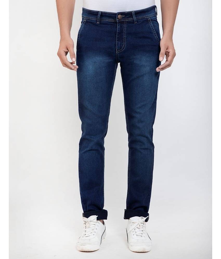 Rea-lize - Blue Cotton Slim Fit Men's Jeans ( Pack of 1 )