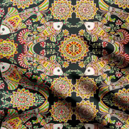 Paisley Fish-Cotton