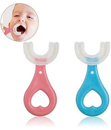 SYON Assorted Silicone Baby Toothbrush ( 1 pcs )