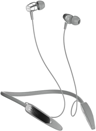 LYNE Rover 9 50 Hours Music Time Bluetooth Gaming  (Gray, In The Ear)