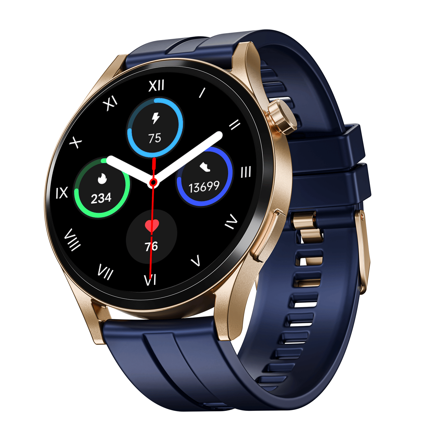 boAt Chrome Horizon | Smartwatch with 1.51" AMOLED Display, Premium Metal Built, VO2 Max, Video Watch Face, Functional Crown boAt Chrome Horizon | Smartwatch with 1.51" AMOLED Display, Premium Metal Built, VO2 Max, Video Watch Face, Functional Crown - Ro