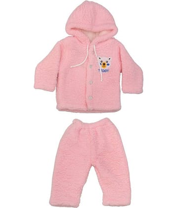 Little ones Pack of 1 Baby Boys Cotton Blend Sweatshirts & Trouser ( Blue )