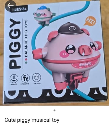 Musical Piggy Balanced Toy
