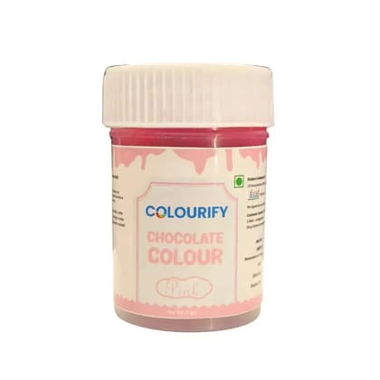 Pink Chocolate Colour - 5 Grams | Colourify Powder Chocolate Colour