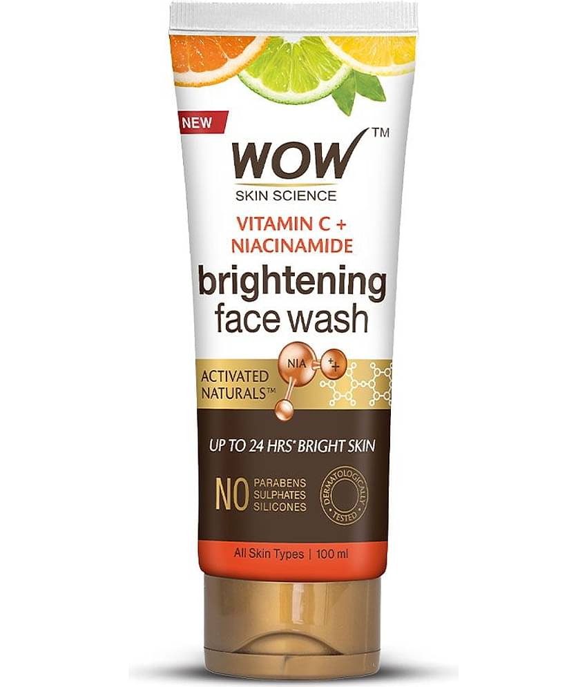 WOW Skin Science Vitamin C Face Wash 100ml Tube