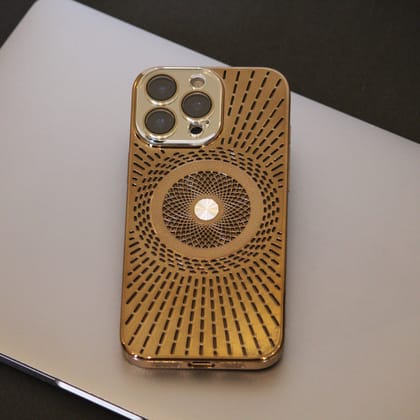 Royal Copper Electroplated 360 Degrees Protection Premium Cover-iPhone 15 Pro Max