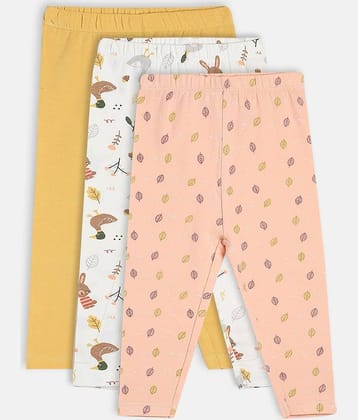 MINI KLUB Pack of 1 Baby Girls Cotton Legging ( Multicolor )