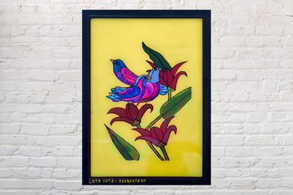 Colourful Birds Painting