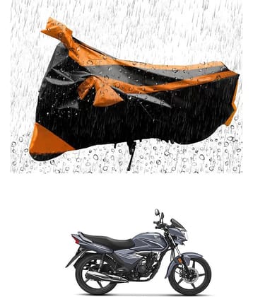 JVG Bike Body Cover for Honda Shine ( Pack of 1 ) , Orange