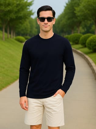 Classic Full sleeve in Midnight Blue-S