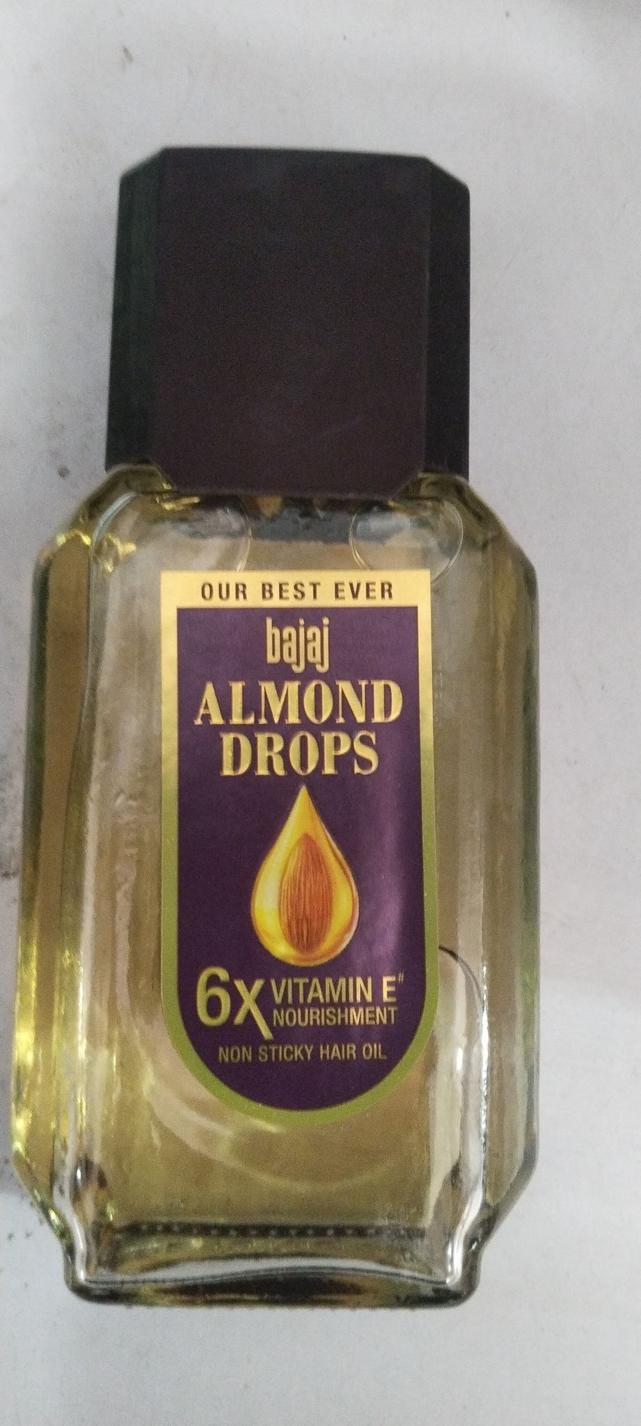 Bajaj Almond Drops Non sticky hair oil 
