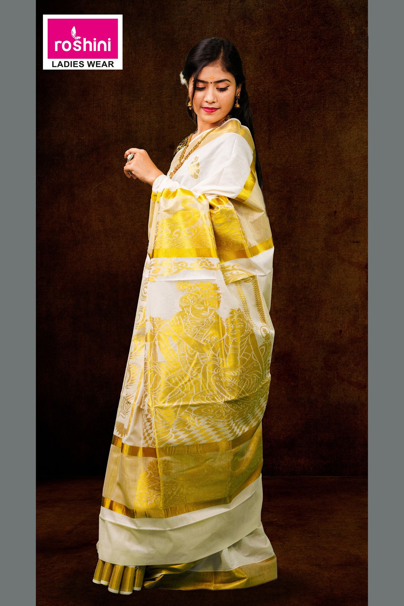 KS-1189 KASAVU SAREE 6.25 MTR