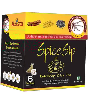 Spice Sip Turmeric Tea Bags 270 gm Pack of 6