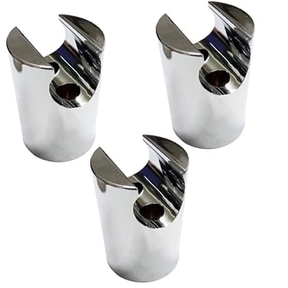 Prem Tiles Multi-Purpose Wall Mounted Hook for Faucet,Health Faucet Holder,Hand Shower Holder PVC Metarial ( Pack of 3)