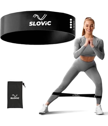 Slovic Rubber Compact Resistance Band Black - Heaviest Resistance